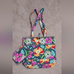 Vera Bradley Bag & Matching Wallet